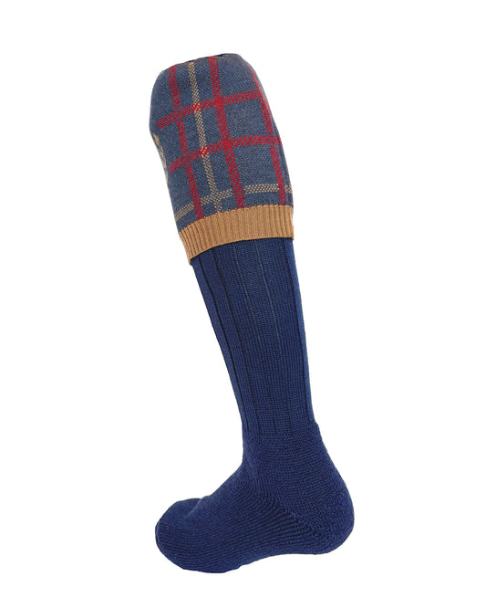 COMING SOON: Royal Highland Sock - Blue