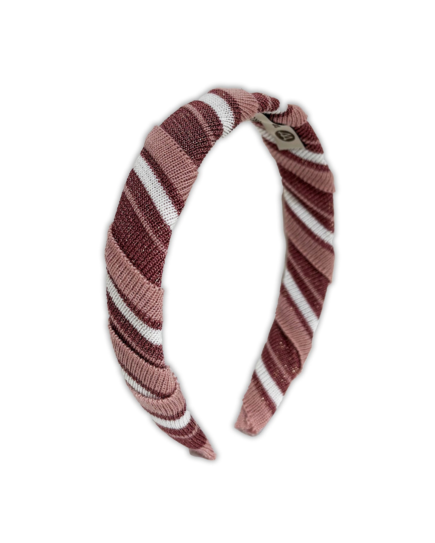 NEW IN: Pink Sparkly Candy Stripe Hairband