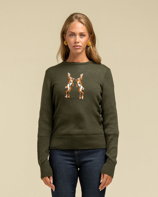 OUTLET: Boxing Hare Jumper