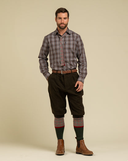 Multi-Houndstooth Sock