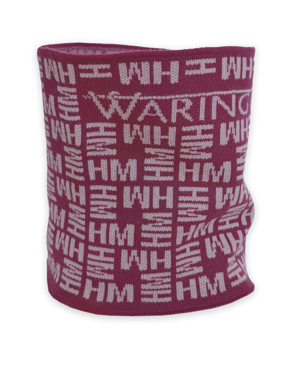 COMING SOON: Personalised Monogram Snood - Raspberry