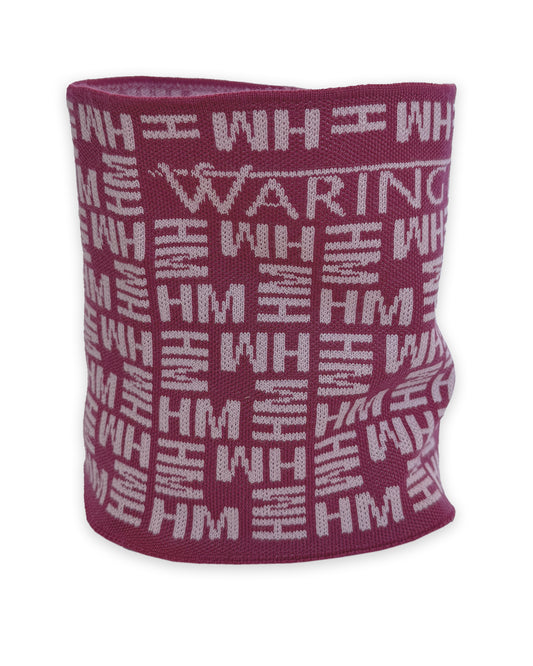 COMING SOON: Personalised Monogram Snood - Raspberry