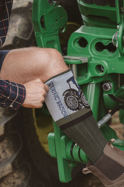 OUTLET: Tread and Tractor- Blue