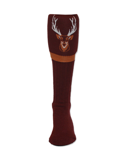 Majestic Stag Burgundy