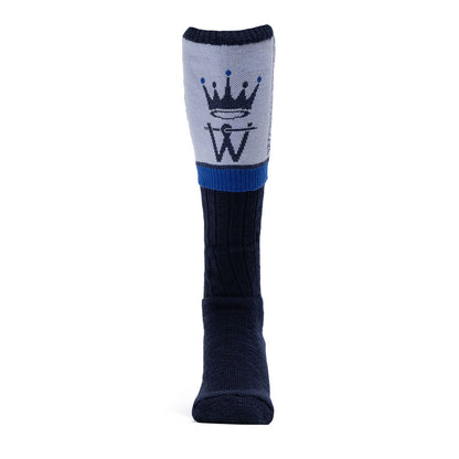OUTLET: Union Jack Flag Personalised Boot Sock Royal